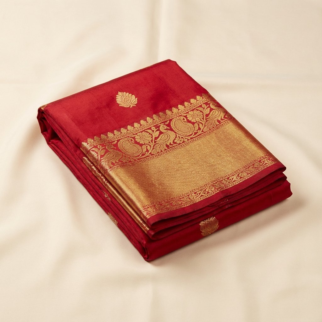 Royal Red Bridal Saree